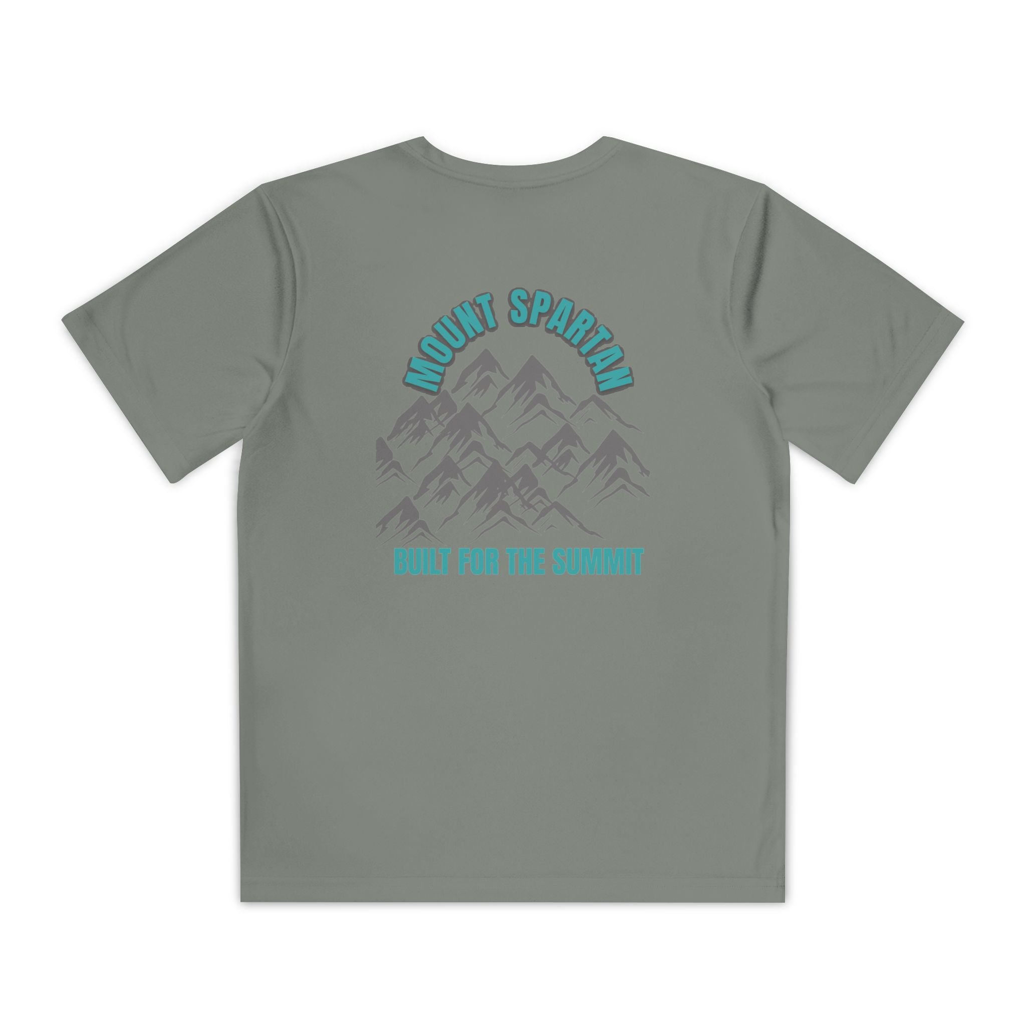 Youth Mount Spartan Competitor Tee - Adventure Awaits, Perfect for Active Kids, Sportswear, Gifts for Little Explorers, Outdoor Activities like mountain biking and more