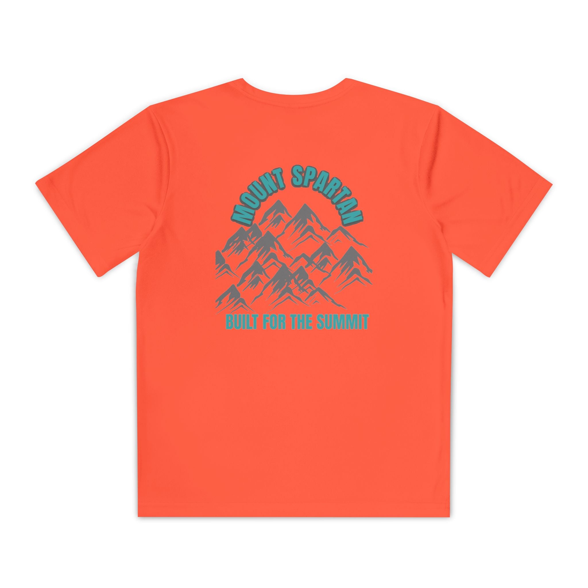 Youth Mount Spartan Competitor Tee - Adventure Awaits, Perfect for Active Kids, Sportswear, Gifts for Little Explorers, Outdoor Activities like mountain biking and more