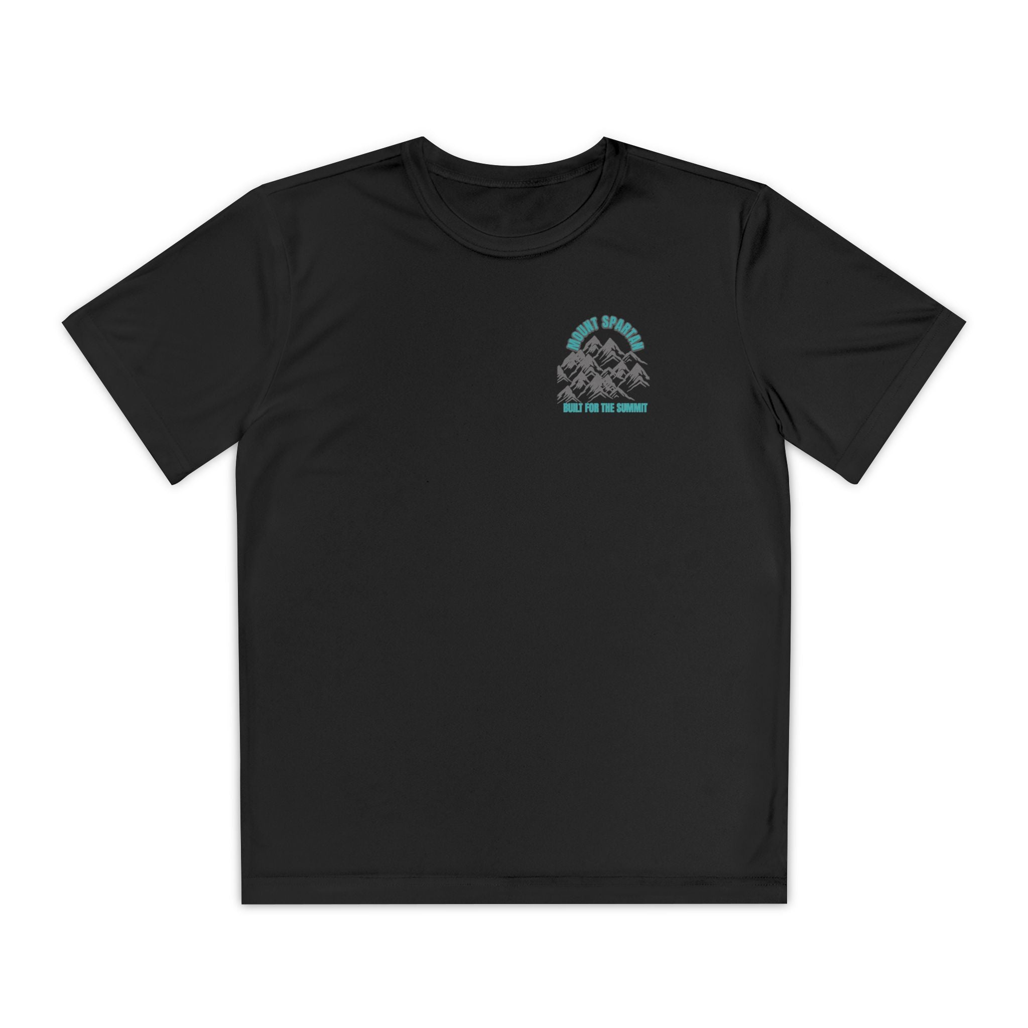 Youth Mount Spartan Competitor Tee - Adventure Awaits, Perfect for Active Kids, Sportswear, Gifts for Little Explorers, Outdoor Activities like mountain biking and more