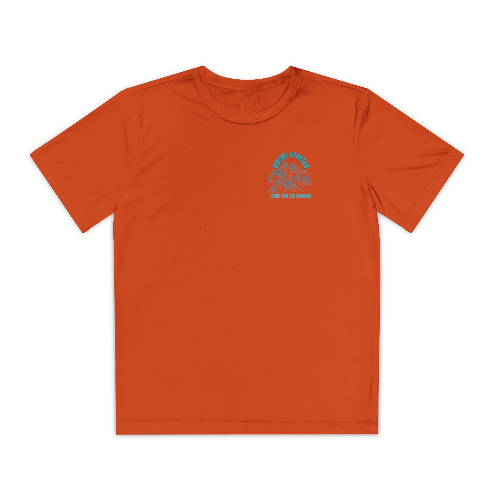 Youth Mount Spartan Competitor Tee - Adventure Awaits, Perfect for Active Kids, Sportswear, Gifts for Little Explorers, Outdoor Activities like mountain biking and more