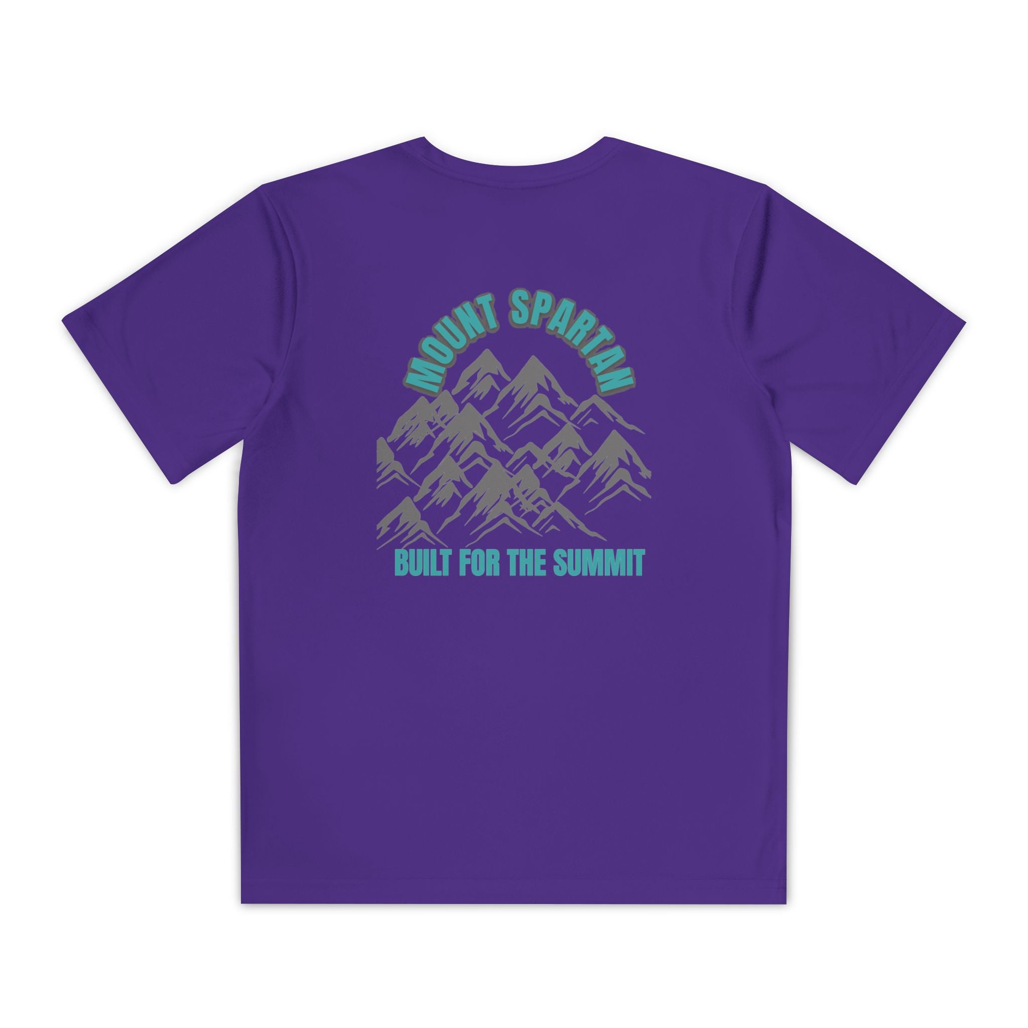 Youth Mount Spartan Competitor Tee - Adventure Awaits, Perfect for Active Kids, Sportswear, Gifts for Little Explorers, Outdoor Activities like mountain biking and more