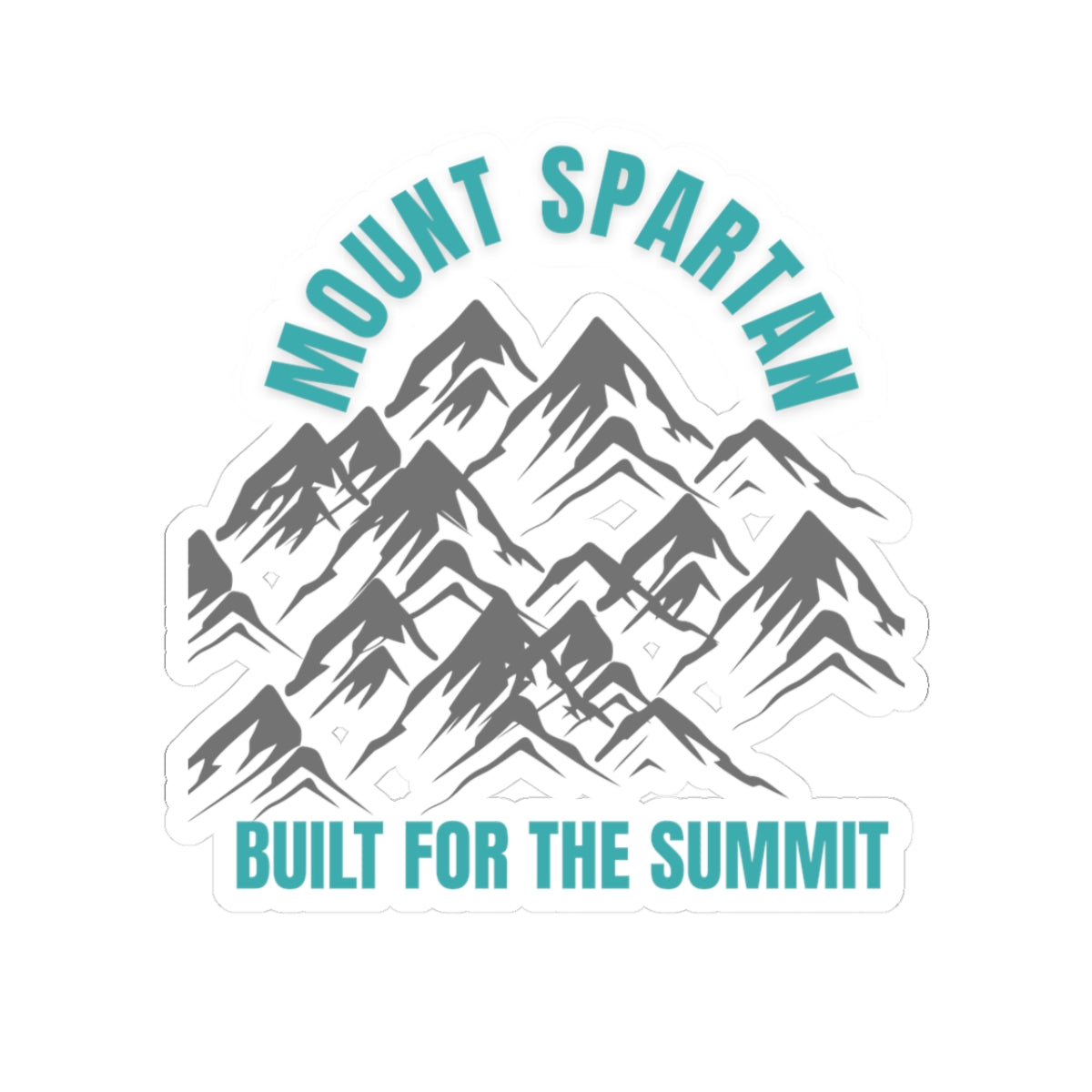 Mountain Adventure Kiss-Cut Stickers - Perfect for Laptops, Water Bottles, Hiking Gear, Travel Mugs, Outdoor Enthusiasts