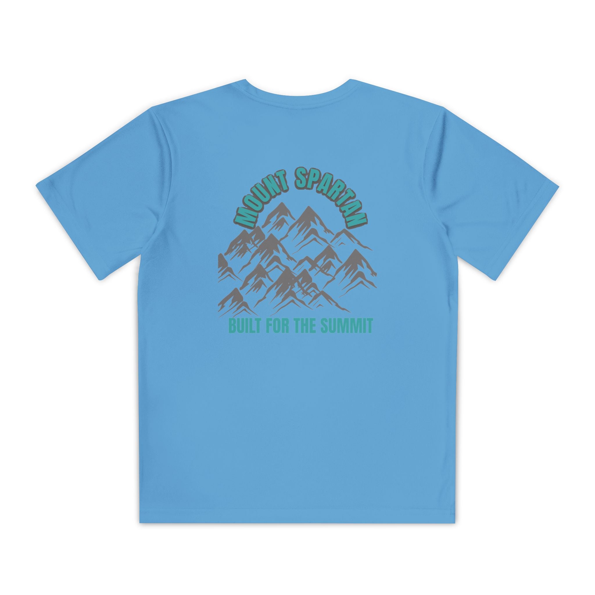 Youth Mount Spartan Competitor Tee - Adventure Awaits, Perfect for Active Kids, Sportswear, Gifts for Little Explorers, Outdoor Activities like mountain biking and more
