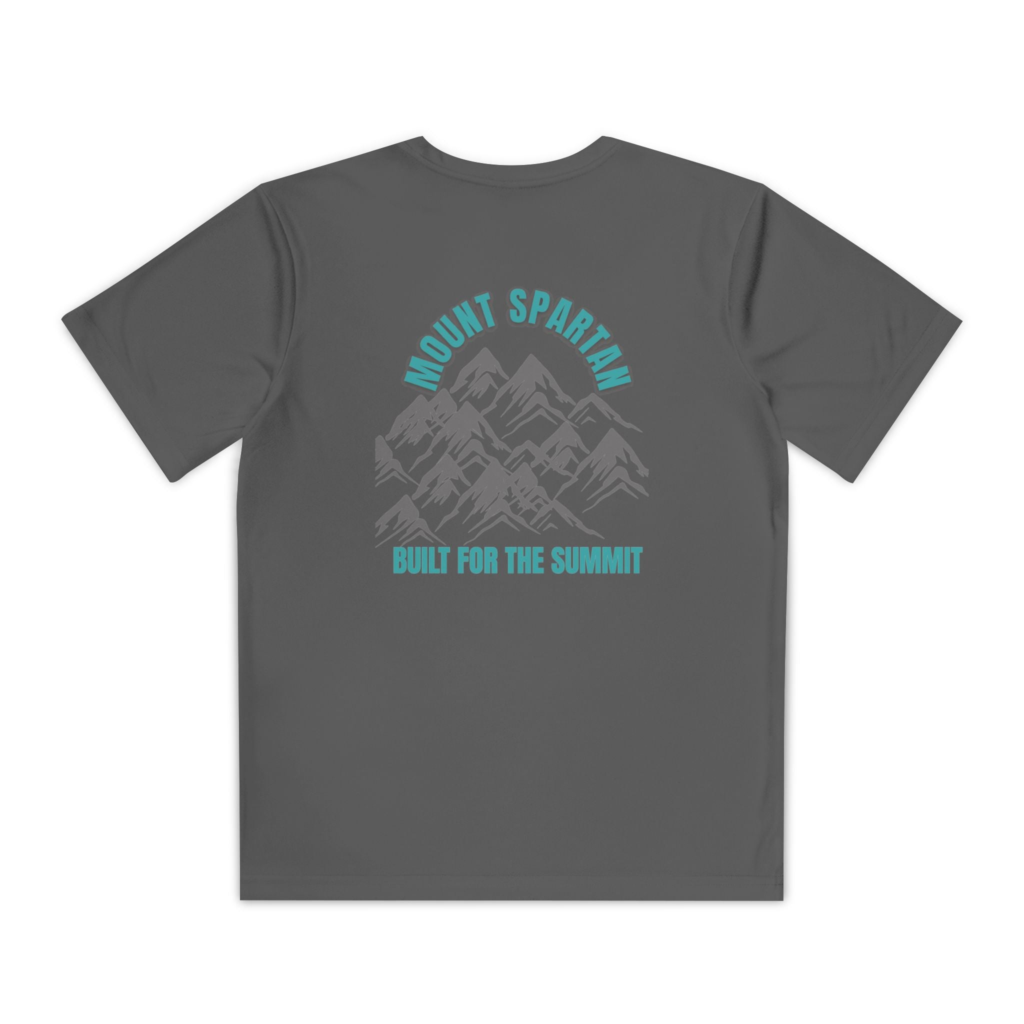 Youth Mount Spartan Competitor Tee - Adventure Awaits, Perfect for Active Kids, Sportswear, Gifts for Little Explorers, Outdoor Activities like mountain biking and more