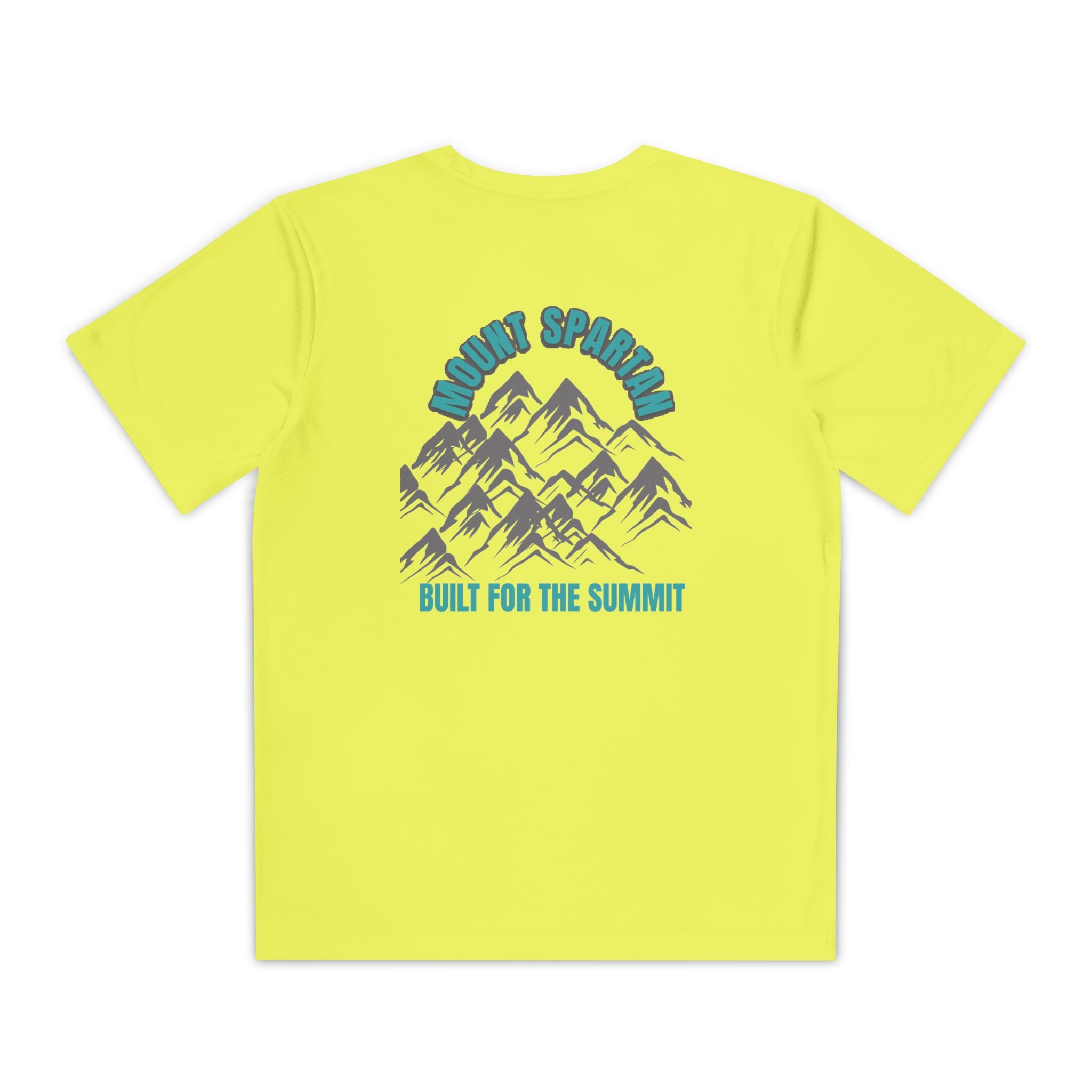 Youth Mount Spartan Competitor Tee - Adventure Awaits, Perfect for Active Kids, Sportswear, Gifts for Little Explorers, Outdoor Activities like mountain biking and more