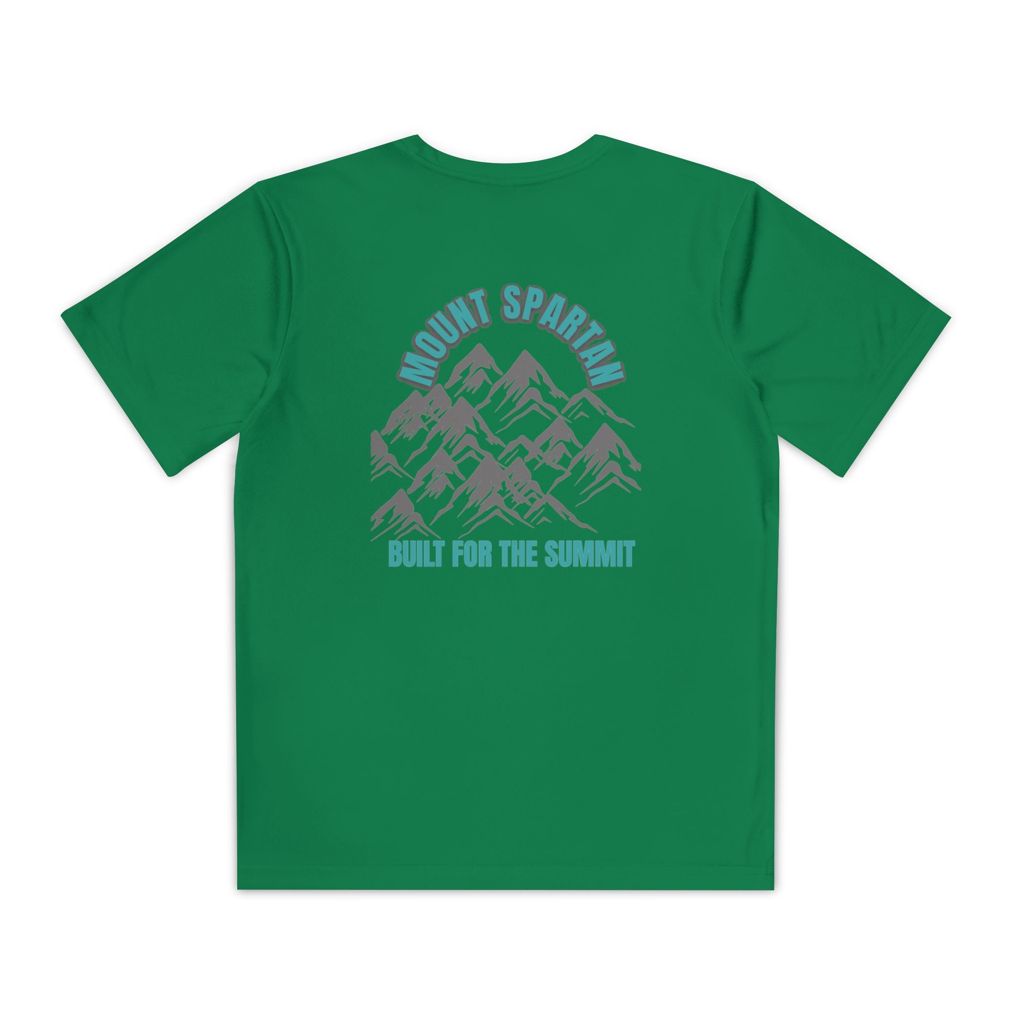 Youth Mount Spartan Competitor Tee - Adventure Awaits, Perfect for Active Kids, Sportswear, Gifts for Little Explorers, Outdoor Activities like mountain biking and more
