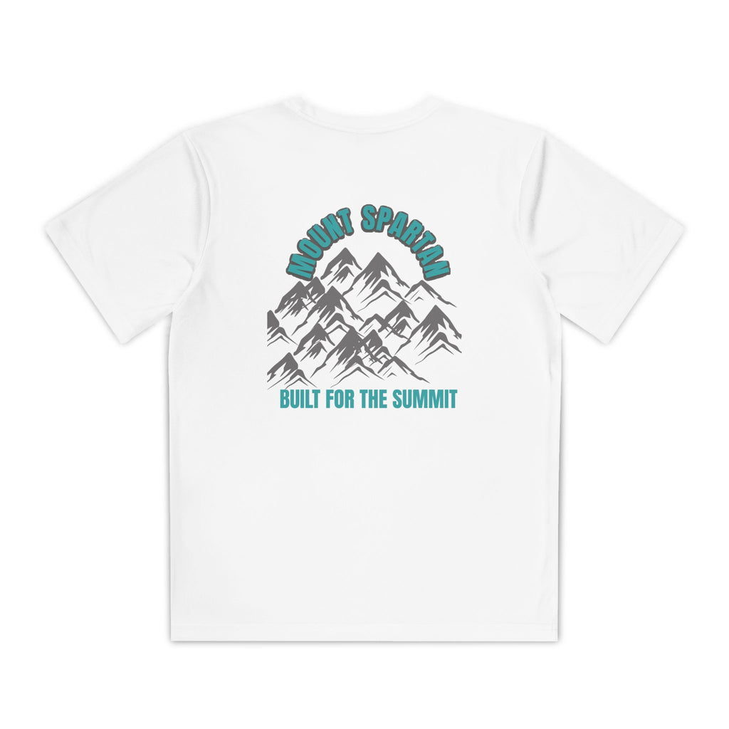 Youth Mount Spartan Competitor Tee - Adventure Awaits, Perfect for Active Kids, Sportswear, Gifts for Little Explorers, Outdoor Activities like mountain biking and more