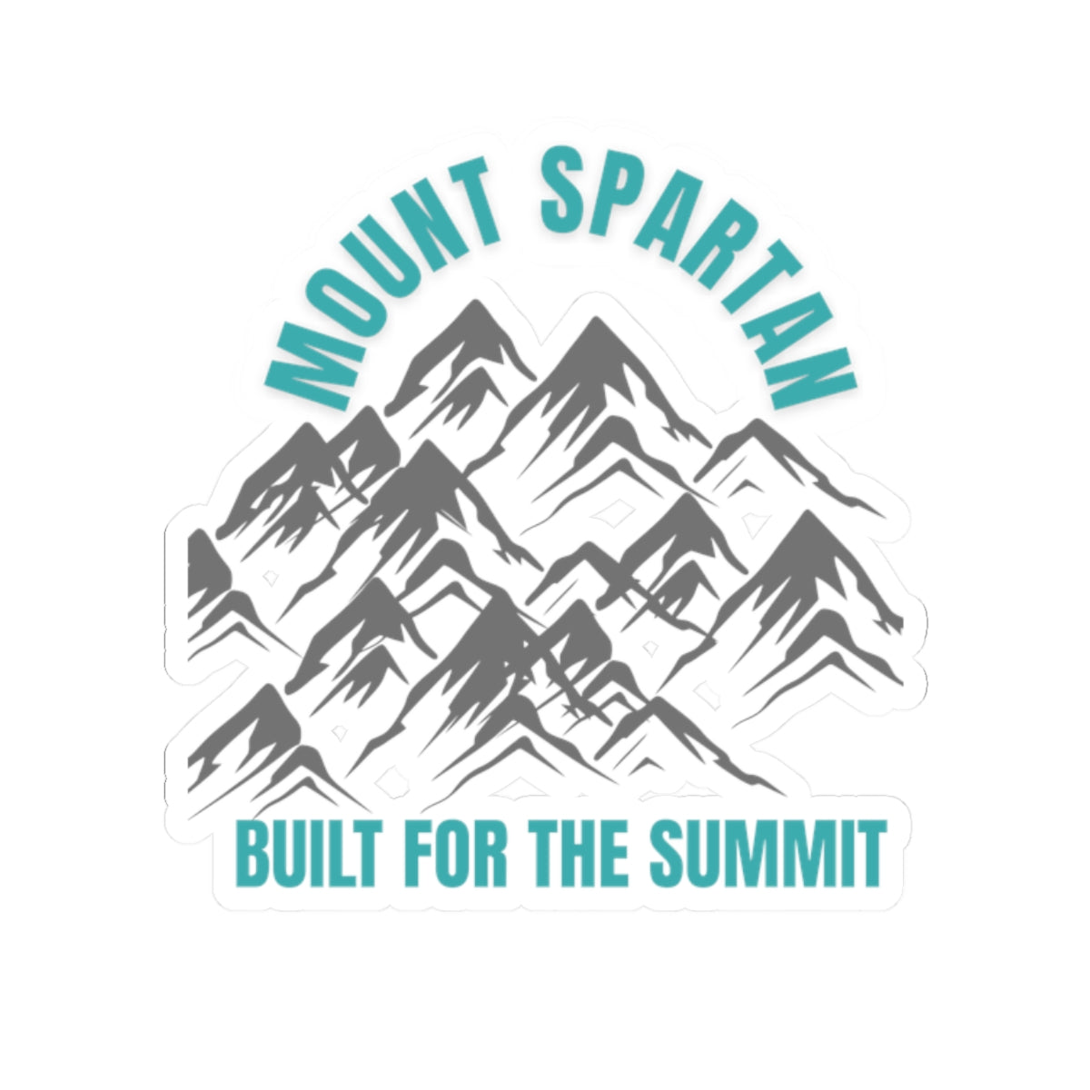 Mountain Adventure Kiss-Cut Stickers - Perfect for Laptops, Water Bottles, Hiking Gear, Travel Mugs, Outdoor Enthusiasts