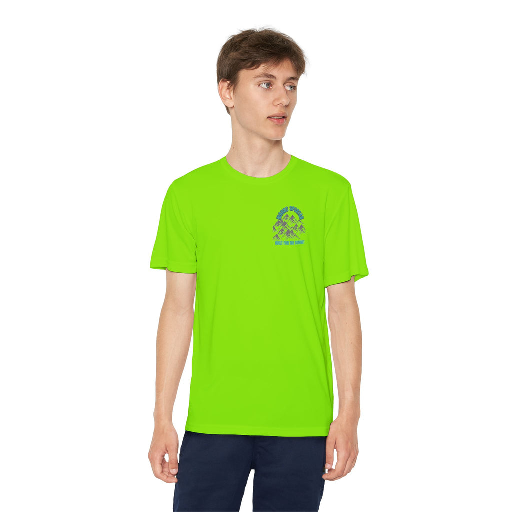 Youth Mount Spartan Competitor Tee - Adventure Awaits, Perfect for Active Kids, Sportswear, Gifts for Little Explorers, Outdoor Activities like mountain biking and more
