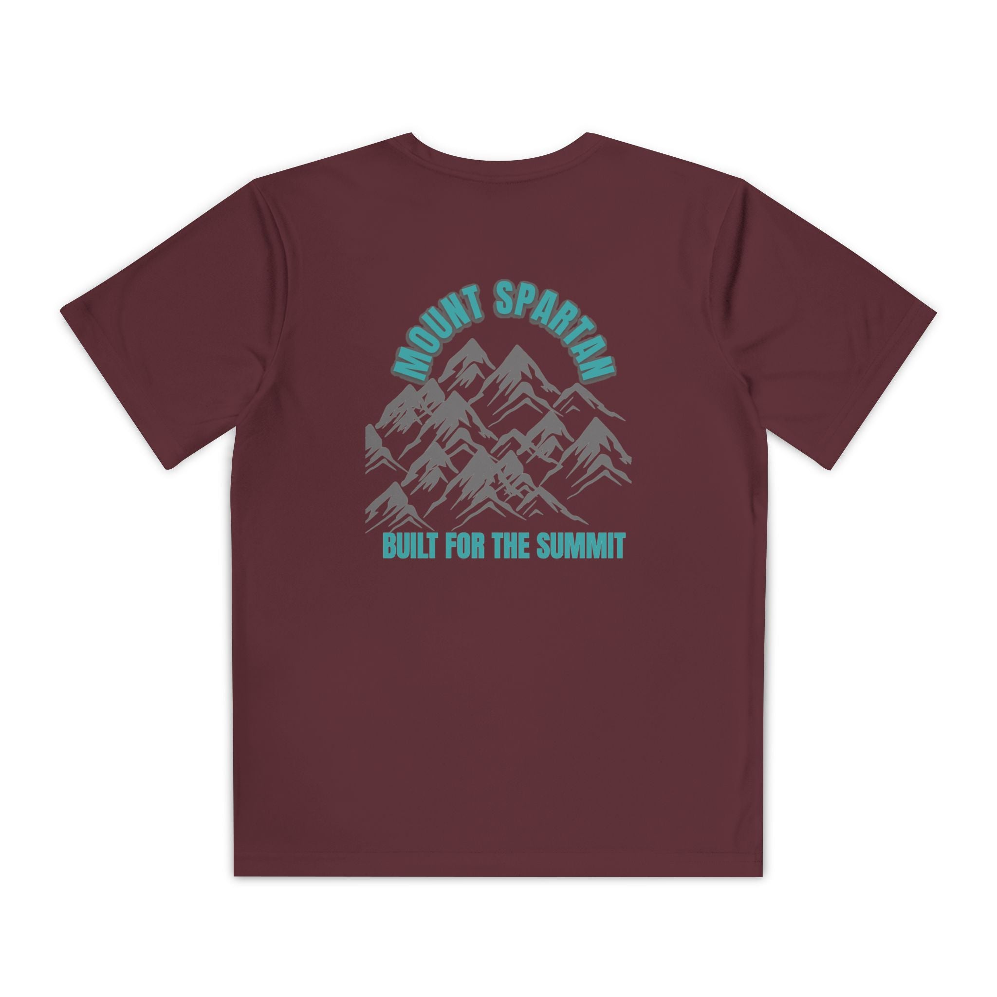 Youth Mount Spartan Competitor Tee - Adventure Awaits, Perfect for Active Kids, Sportswear, Gifts for Little Explorers, Outdoor Activities like mountain biking and more