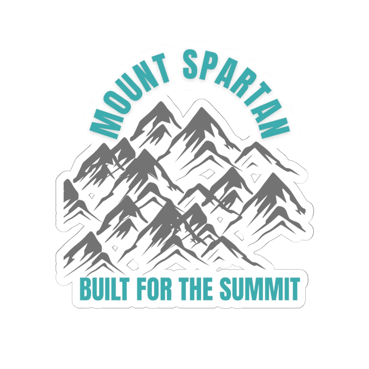 Mountain Adventure Kiss-Cut Stickers - Perfect for Laptops, Water Bottles, Hiking Gear, Travel Mugs, Outdoor Enthusiasts