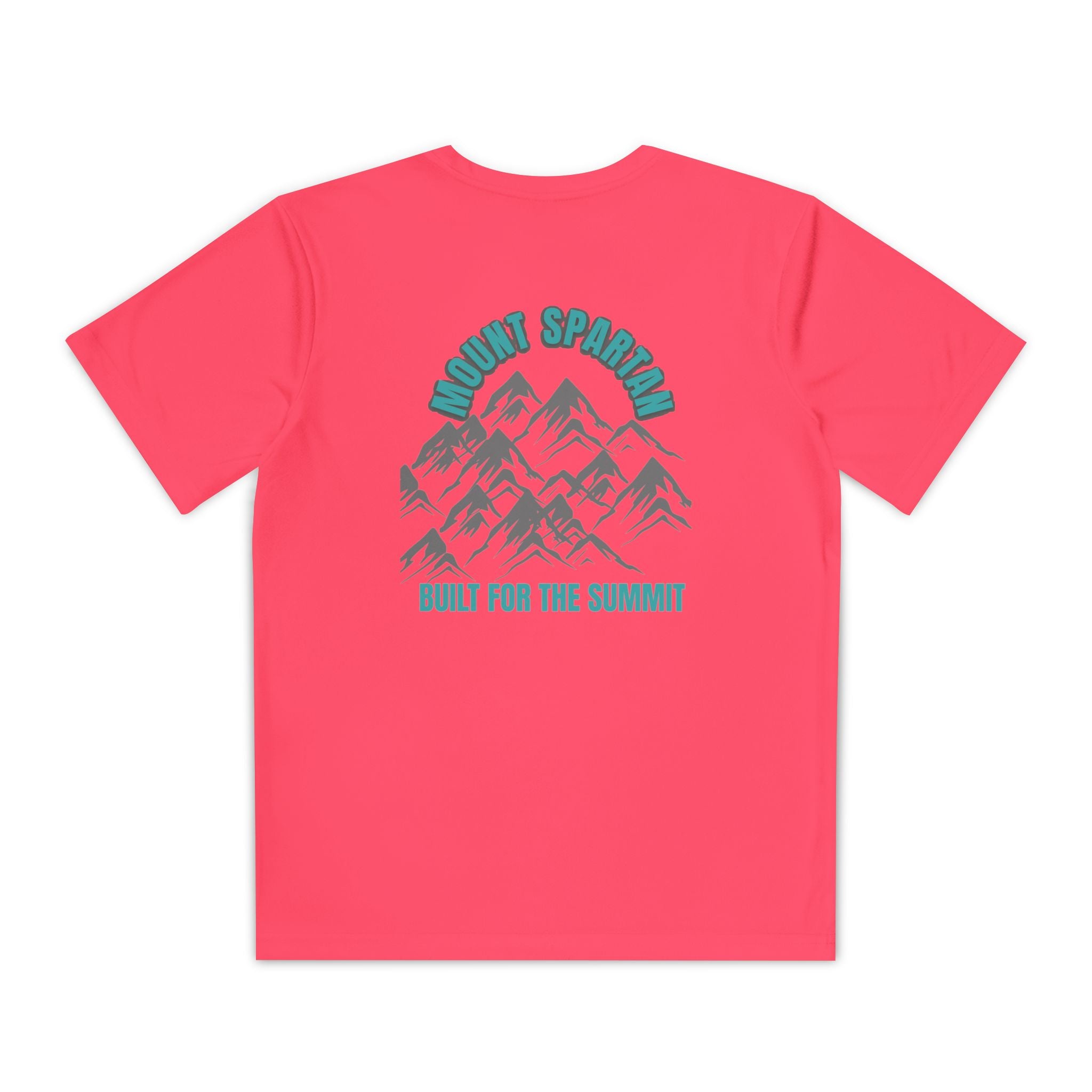 Youth Mount Spartan Competitor Tee - Adventure Awaits, Perfect for Active Kids, Sportswear, Gifts for Little Explorers, Outdoor Activities like mountain biking and more