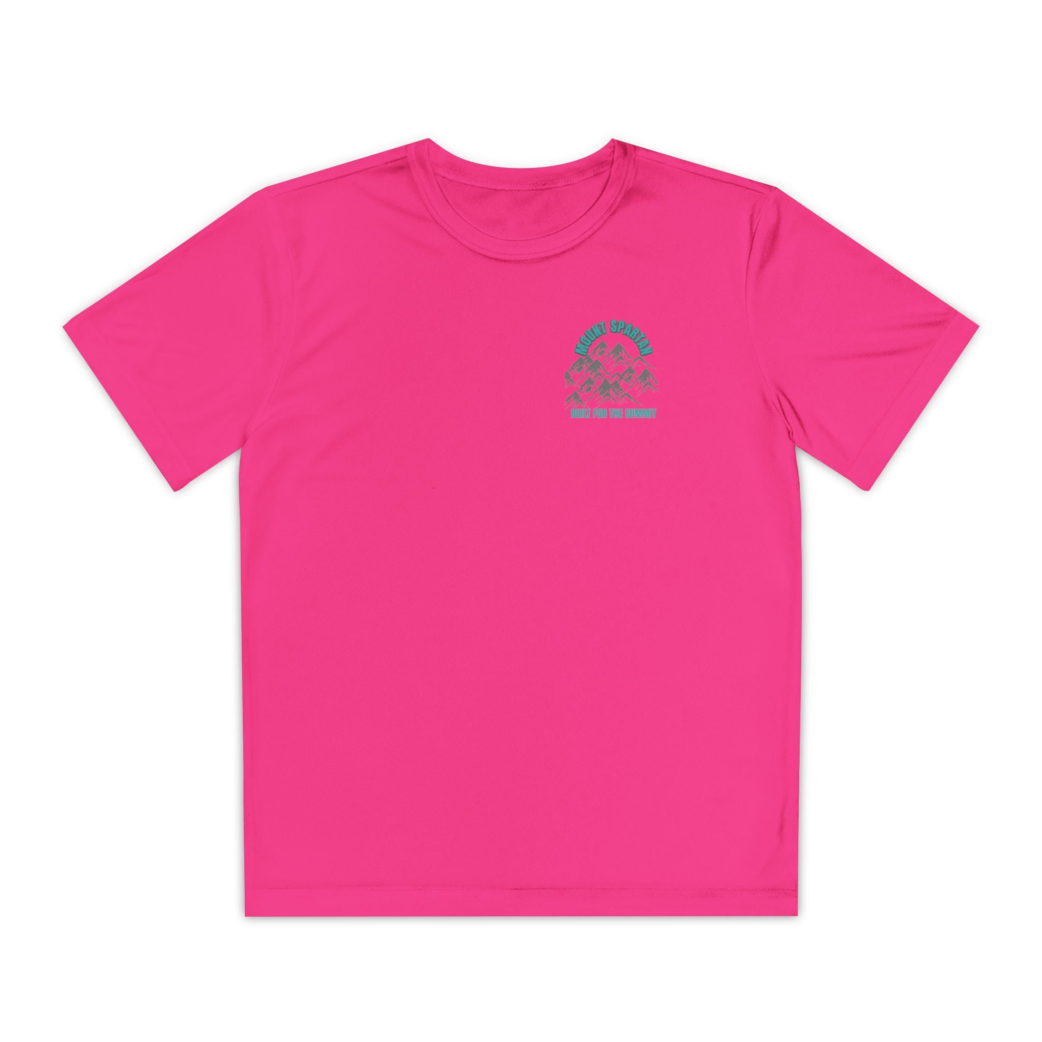 Youth Mount Spartan Competitor Tee - Adventure Awaits, Perfect for Active Kids, Sportswear, Gifts for Little Explorers, Outdoor Activities like mountain biking and more