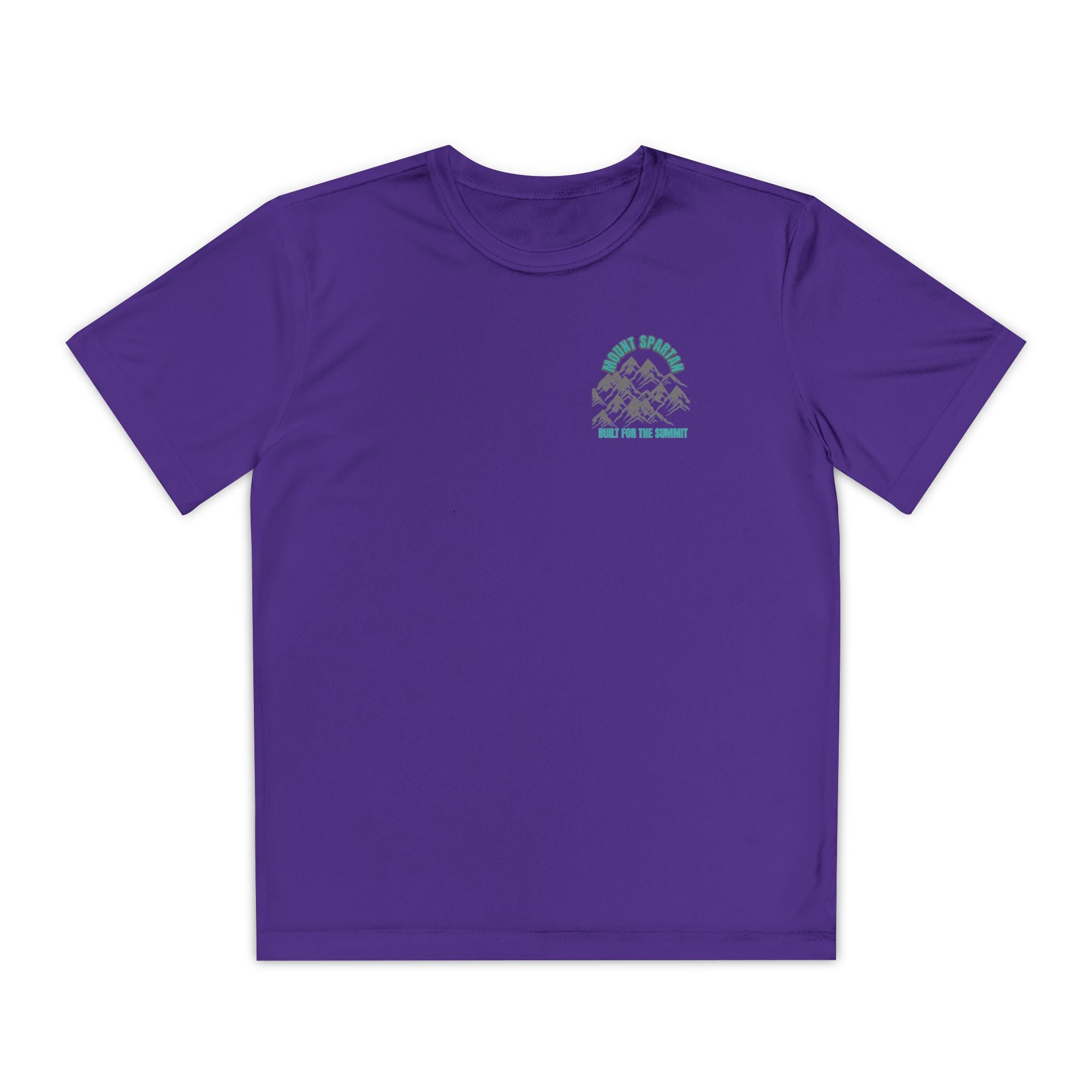 Youth Mount Spartan Competitor Tee - Adventure Awaits, Perfect for Active Kids, Sportswear, Gifts for Little Explorers, Outdoor Activities like mountain biking and more