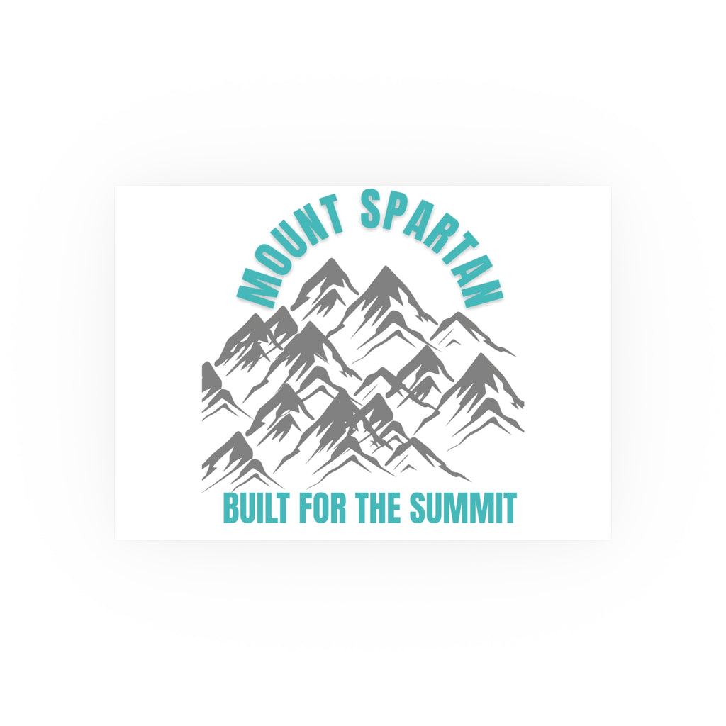 Mountain Adventure Satin and Archival Matte Posters, Wall Art, Home Decor, Gift for Nature Lovers, Hiking Wall Print, Summit Decor