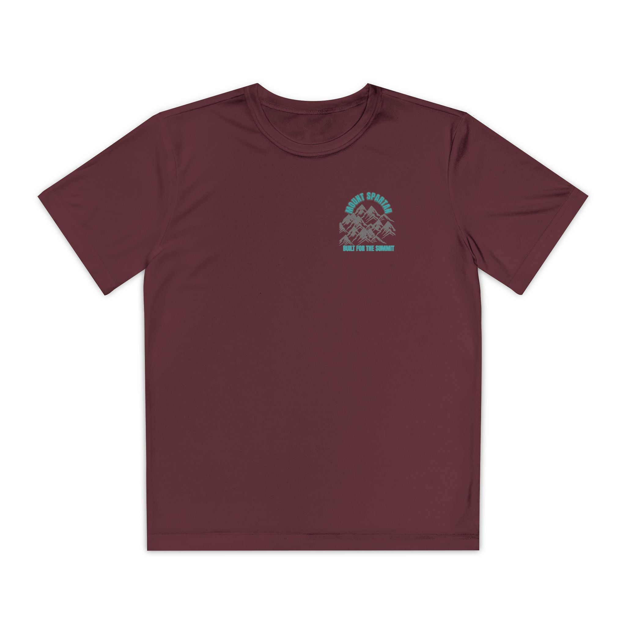 Youth Mount Spartan Competitor Tee - Adventure Awaits, Perfect for Active Kids, Sportswear, Gifts for Little Explorers, Outdoor Activities like mountain biking and more