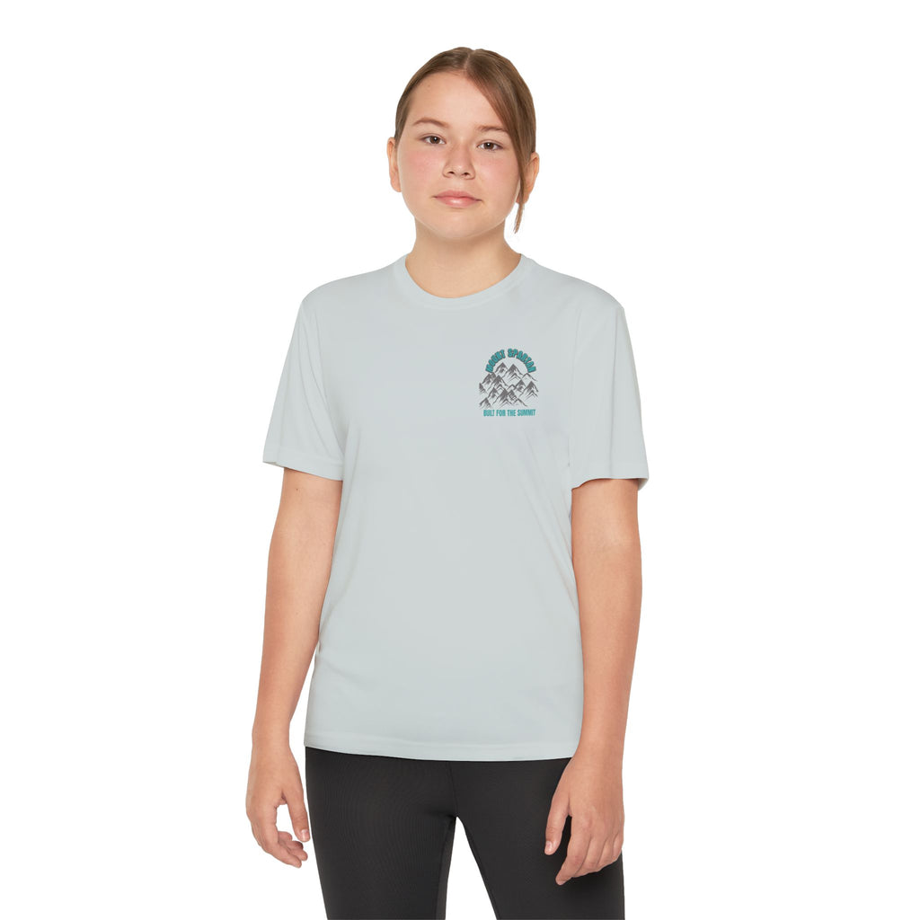 Youth Mount Spartan Competitor Tee - Adventure Awaits, Perfect for Active Kids, Sportswear, Gifts for Little Explorers, Outdoor Activities like mountain biking and more