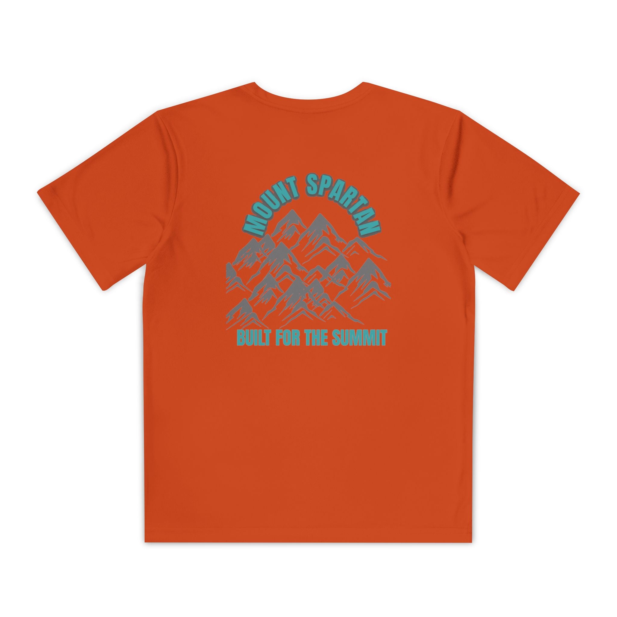 Youth Mount Spartan Competitor Tee - Adventure Awaits, Perfect for Active Kids, Sportswear, Gifts for Little Explorers, Outdoor Activities like mountain biking and more