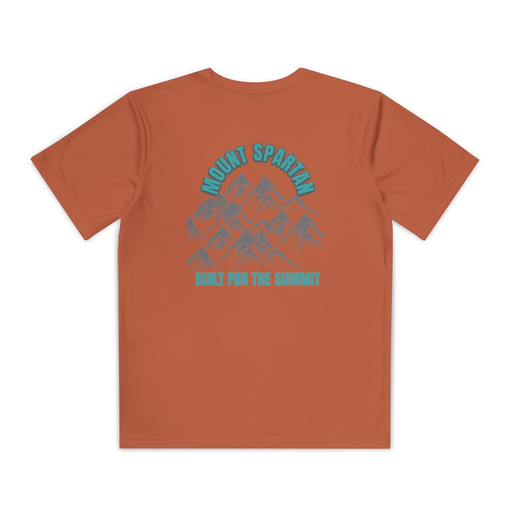 Youth Mount Spartan Competitor Tee - Adventure Awaits, Perfect for Active Kids, Sportswear, Gifts for Little Explorers, Outdoor Activities like mountain biking and more