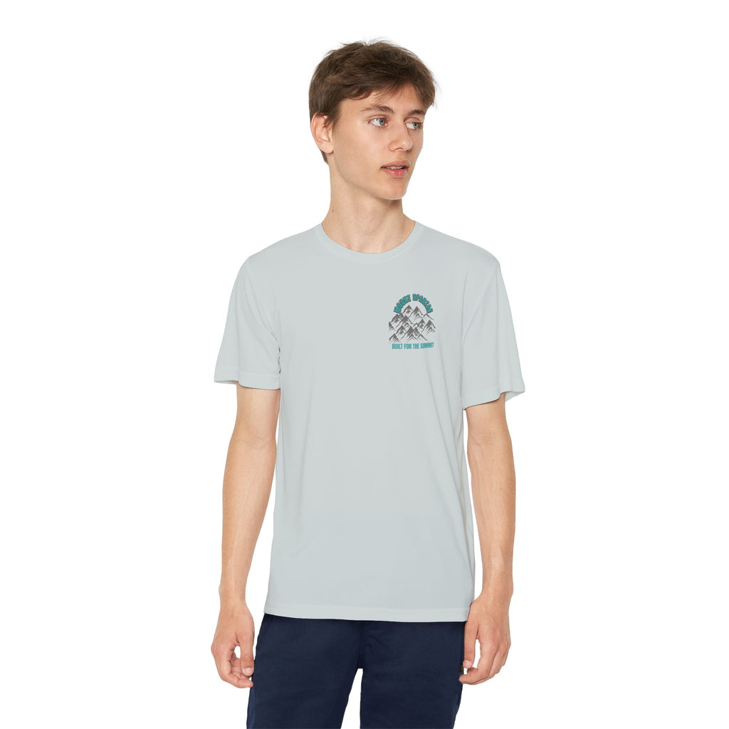Youth Mount Spartan Competitor Tee - Adventure Awaits, Perfect for Active Kids, Sportswear, Gifts for Little Explorers, Outdoor Activities like mountain biking and more