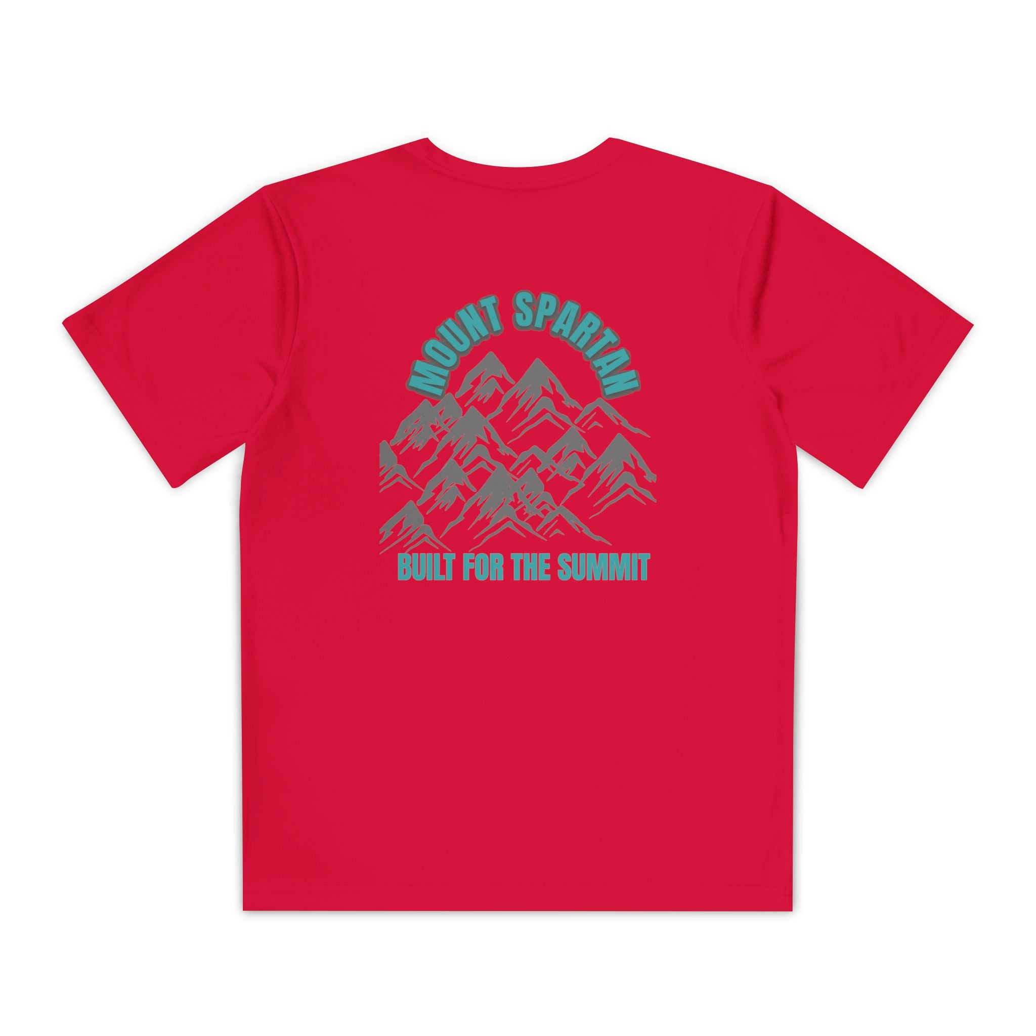 Youth Mount Spartan Competitor Tee - Adventure Awaits, Perfect for Active Kids, Sportswear, Gifts for Little Explorers, Outdoor Activities like mountain biking and more