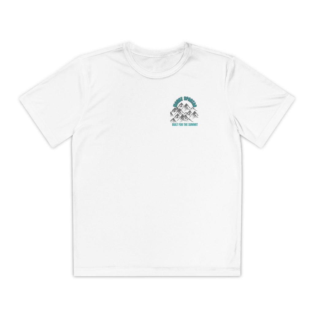 Youth Mount Spartan Competitor Tee - Adventure Awaits, Perfect for Active Kids, Sportswear, Gifts for Little Explorers, Outdoor Activities like mountain biking and more